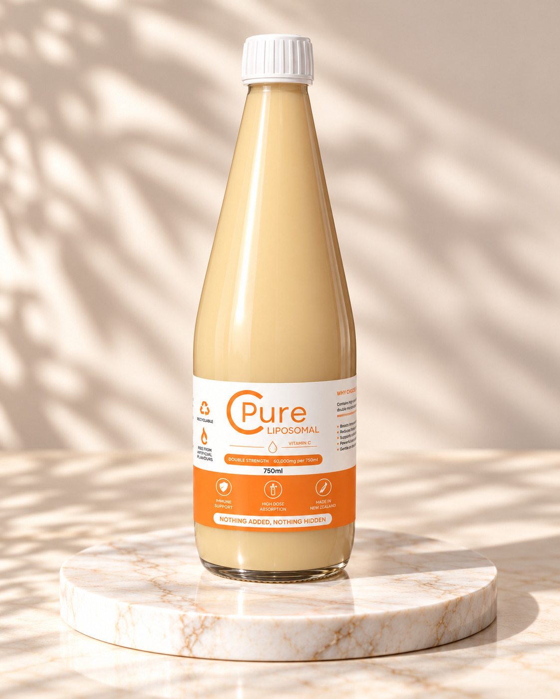 100% Natural | High Dose Liposomal Vitamin C