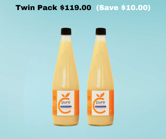 Twin Pack C-Pure High Dose Liposomal Vitamin C